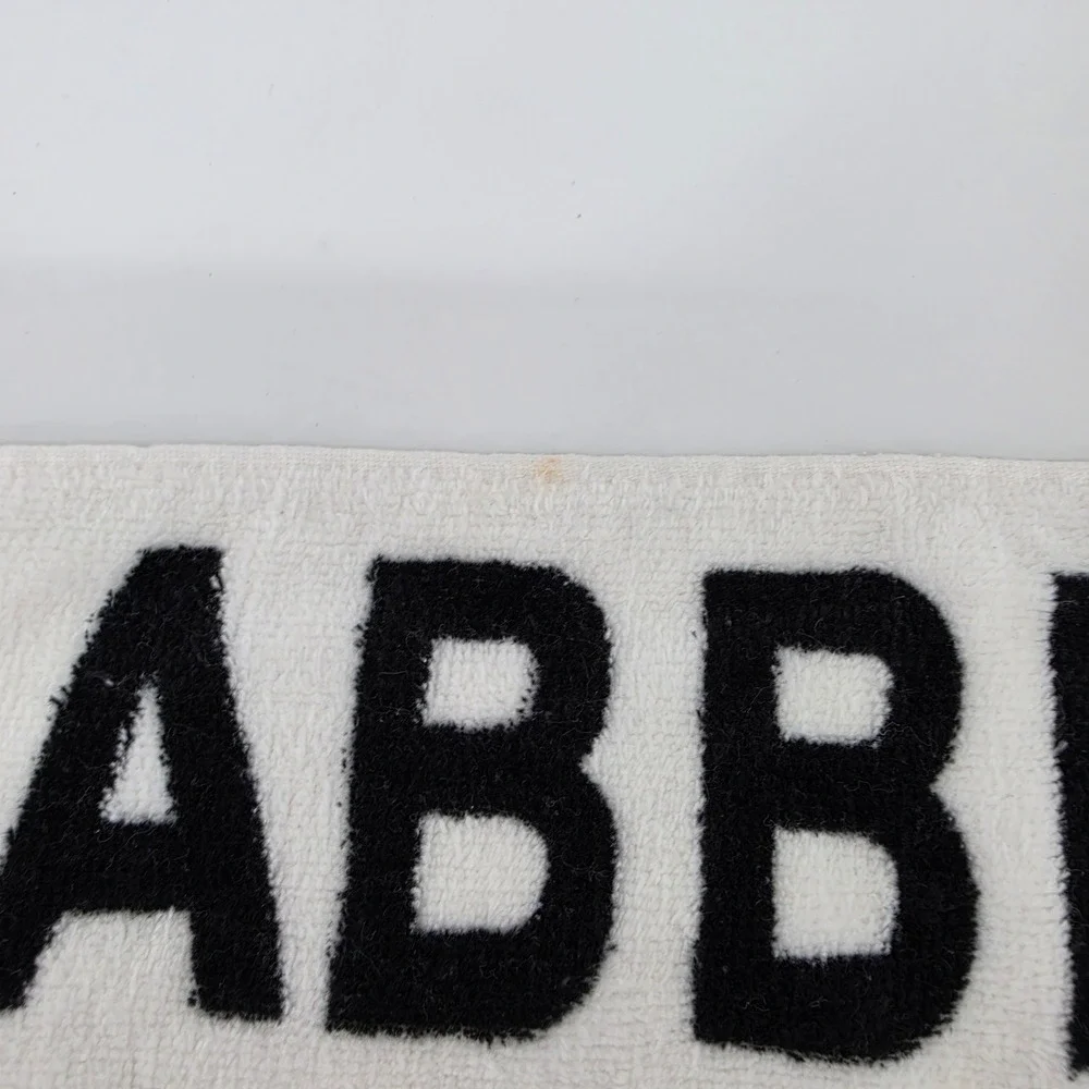 Vintage Jerry Richards Ltd Abbey Road NW8 Beatles London Street Sign Hand Towel